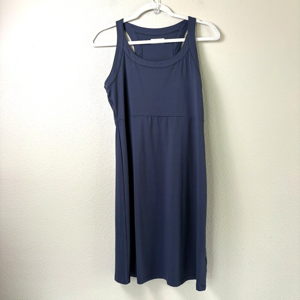 Columbia Tank Dress Womens Size S Navy Blue Athleisure Casual Summer